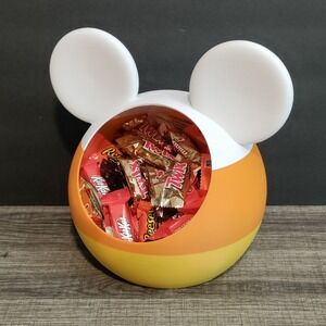 PLA 3D Printed Mickey Mouse Candy Dish Bowl Candy Corn Halloween Decor‎